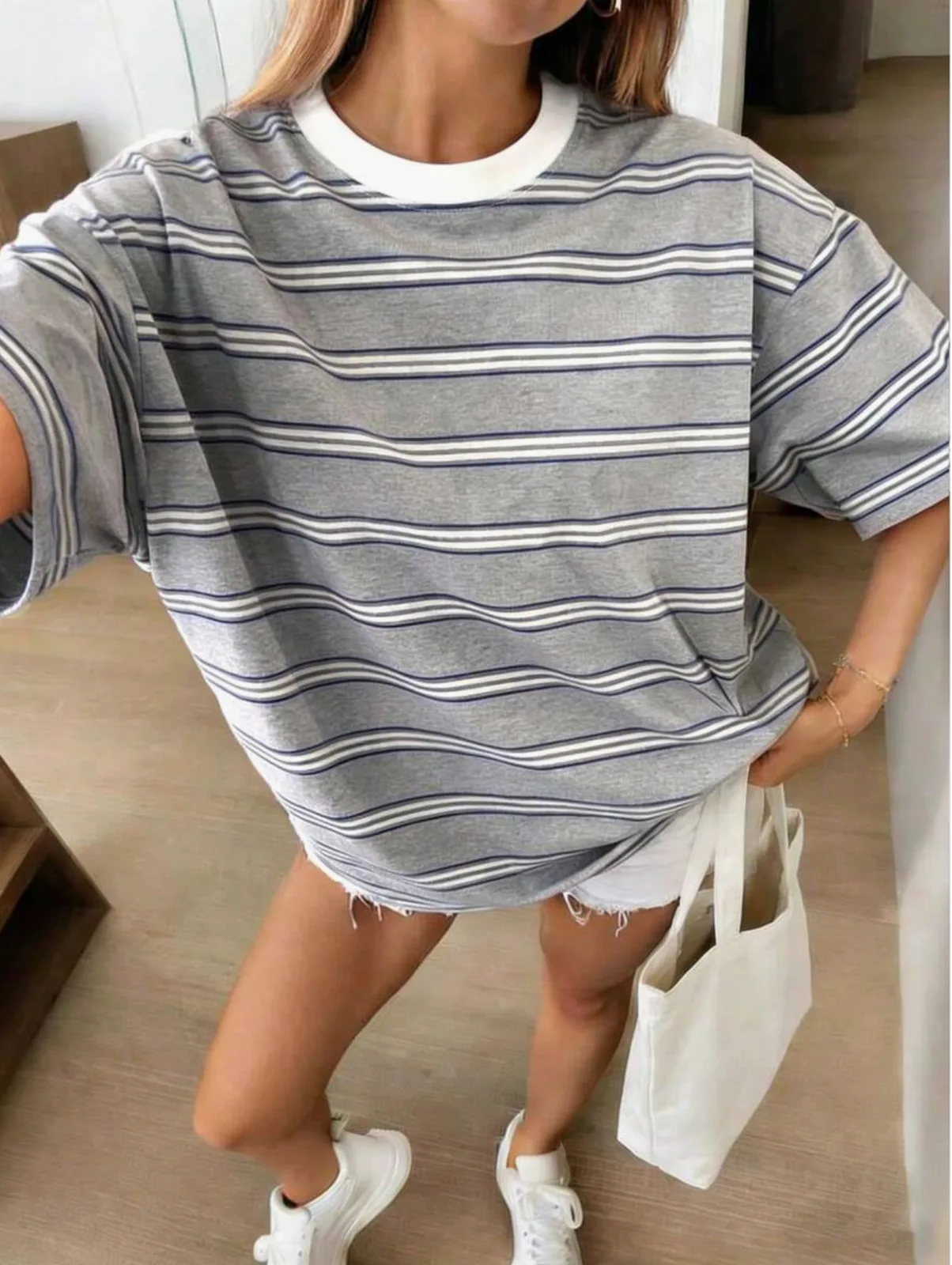Remera Oversize Estampa Back