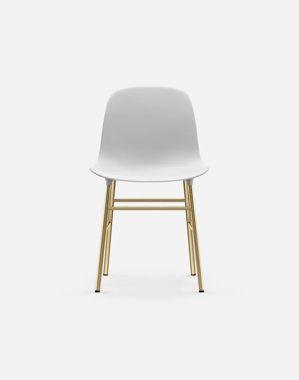 Silla Form Base Bronce