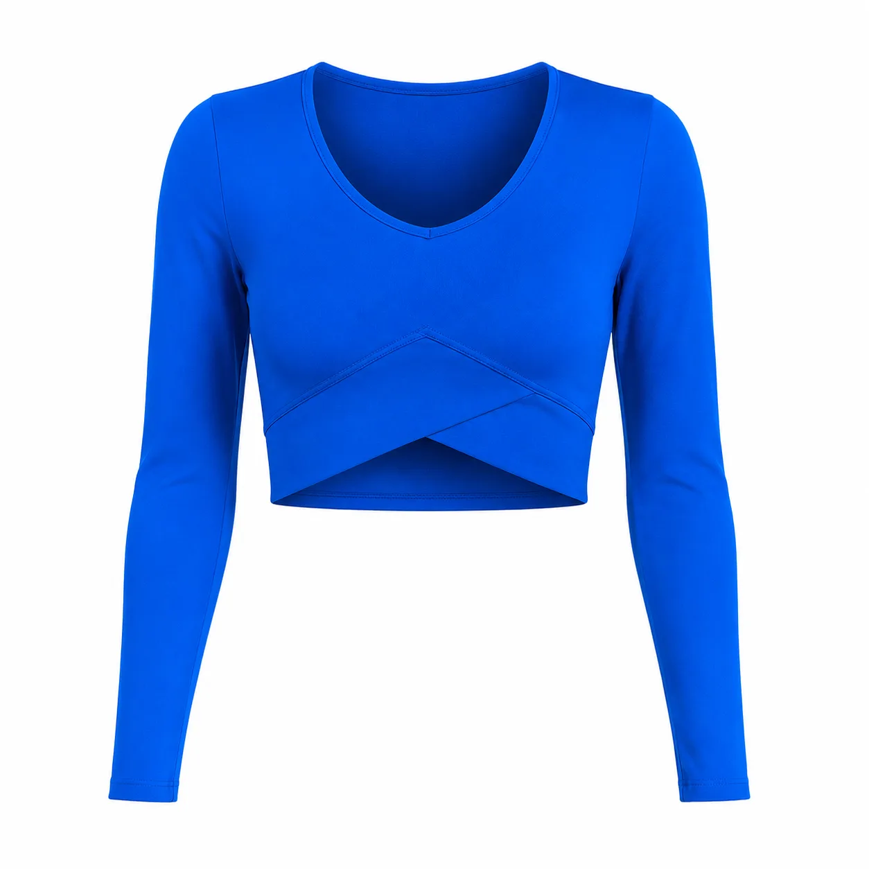 Top Manga Larga Energy Azul