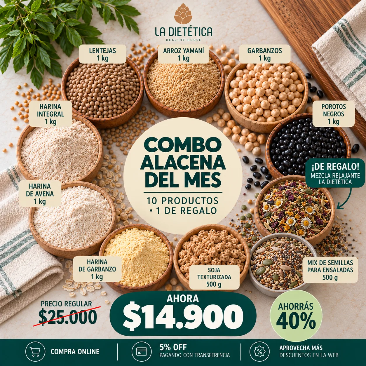 COMBO ALACENA DEL MES