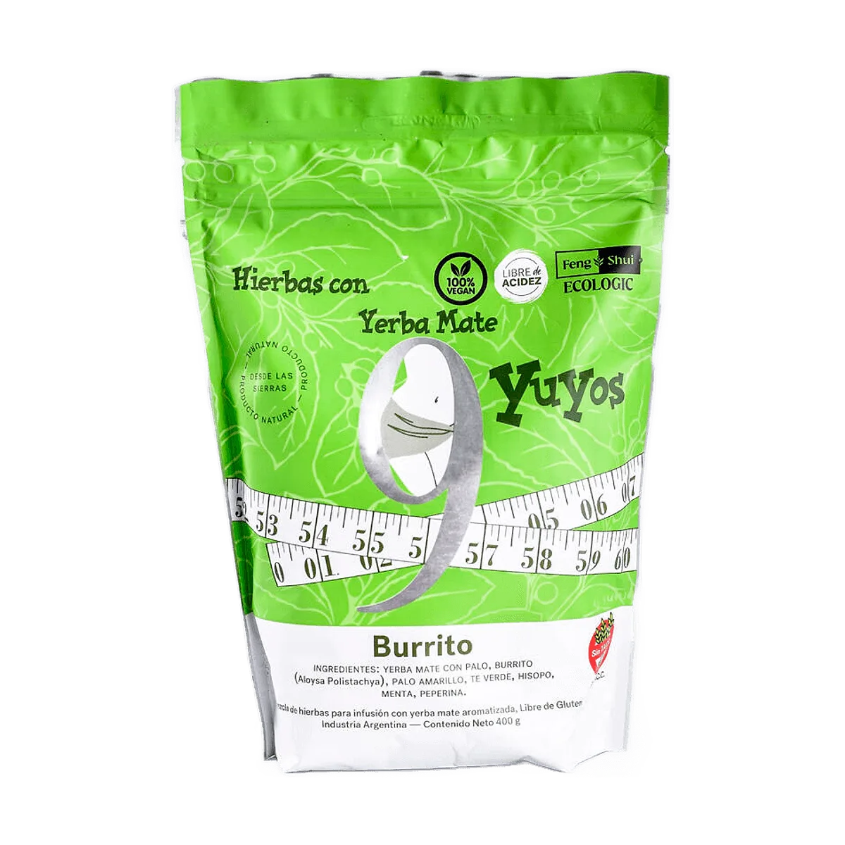 9 Yuyos - Burrito x 400 gr