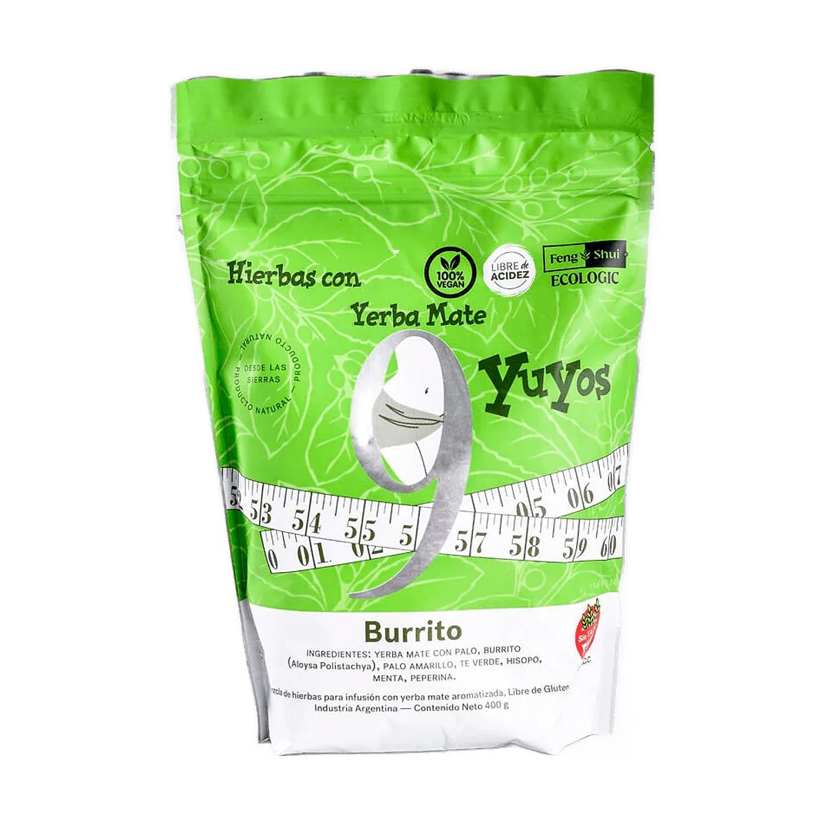 9 Yuyos - Burrito x 400 gr