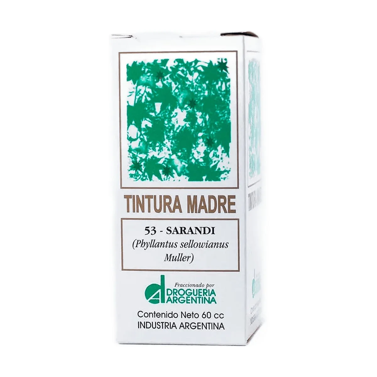 Drogueria Argentina - Tintura madre sarandi x 60 cc