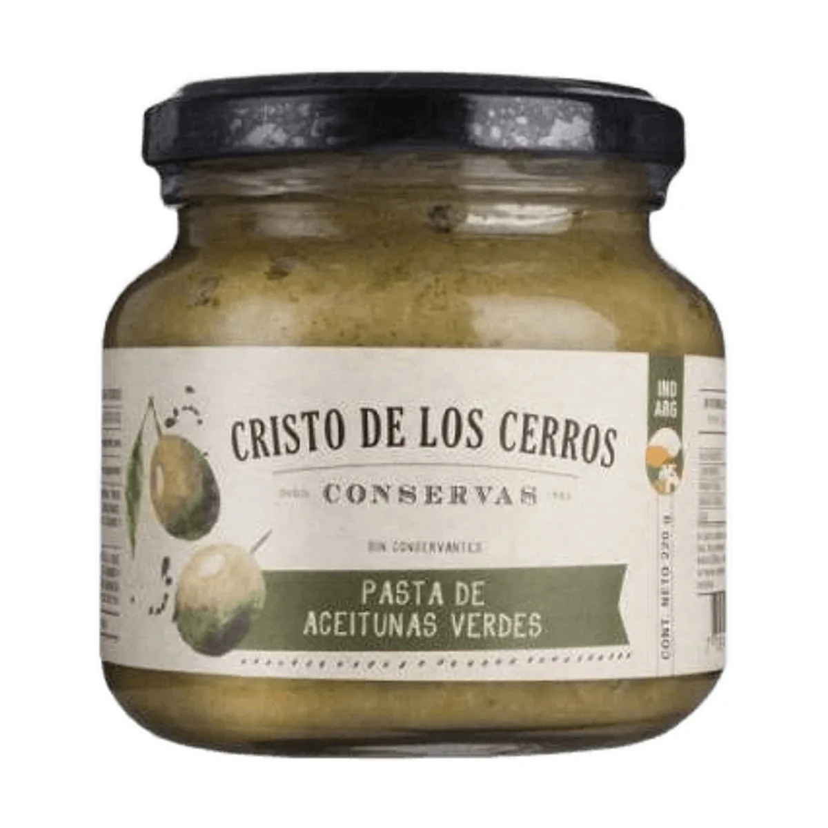 Cristo de los Cerros - Aceitunas verdes x 200 gr