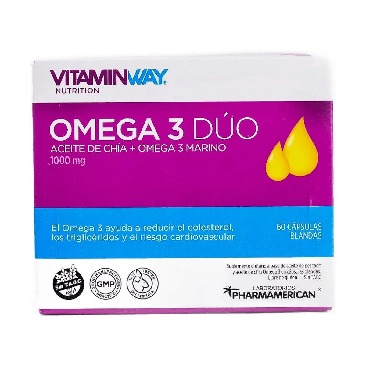 Vitamin Way - Omega 3 duo x 60 cap