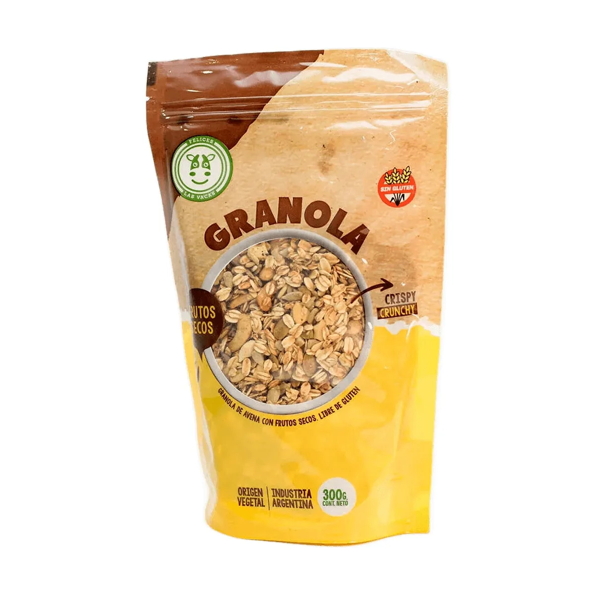 Felices Las Vacas - Granola de avena con frutos secos x 300 gr
