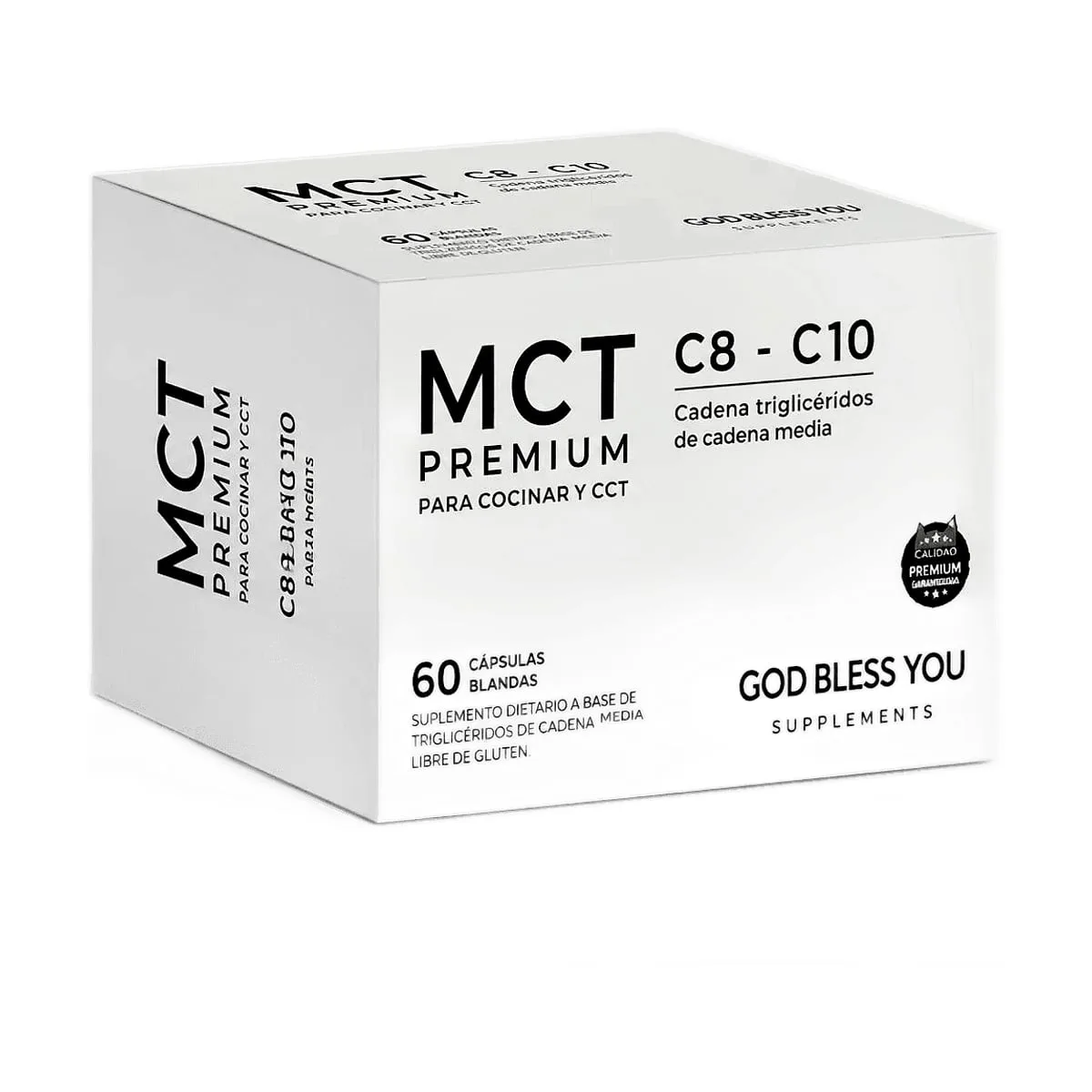 God Bless You - MCT premium x 60 cap