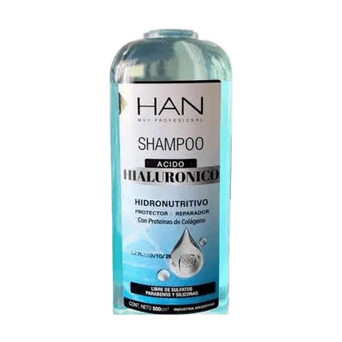 Han - Shampoo con acido hialuronico x 500 cc