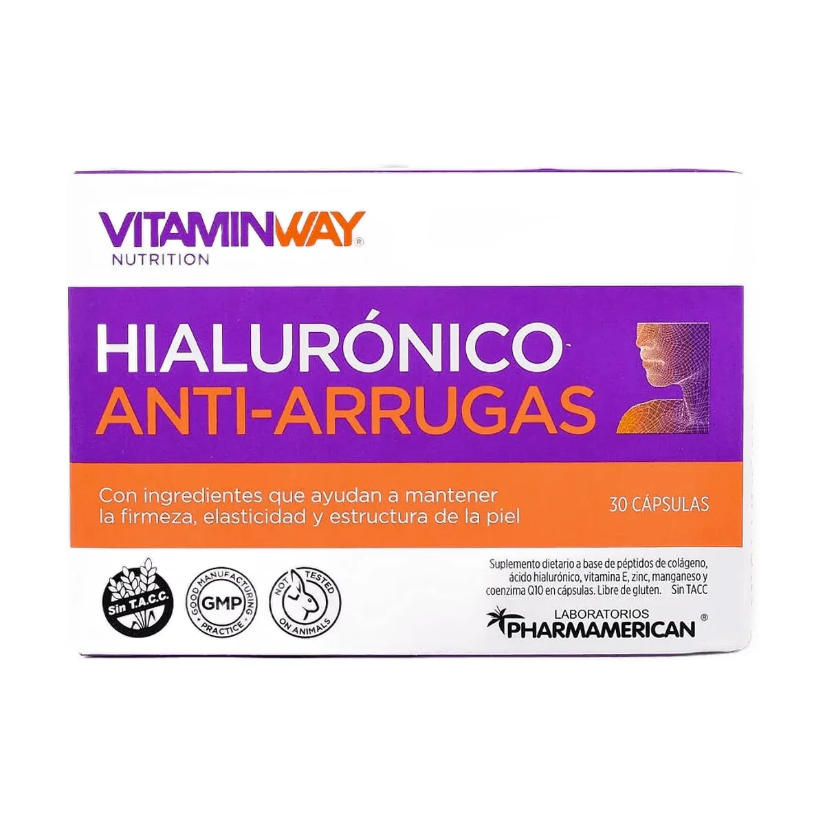 Vitamin Way - Acido hialuronico x 30 cap