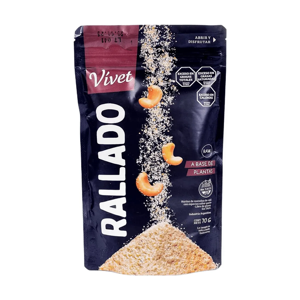 Vivet - Queso rallado x 70 gr