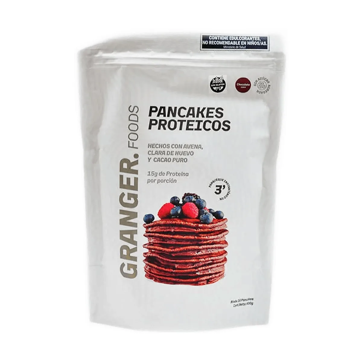 Granger - Premezcla para pancakes sabor chocolate x 400 gr