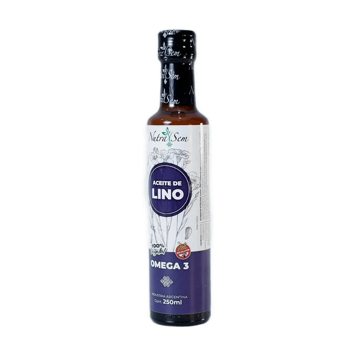 Nutrasem - Aceite de lino omega 3 x 250 ml