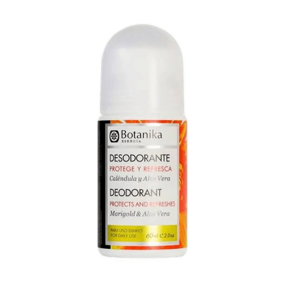 Botanika - Desodorante roll on de calendula y aloe vera x 60 ml