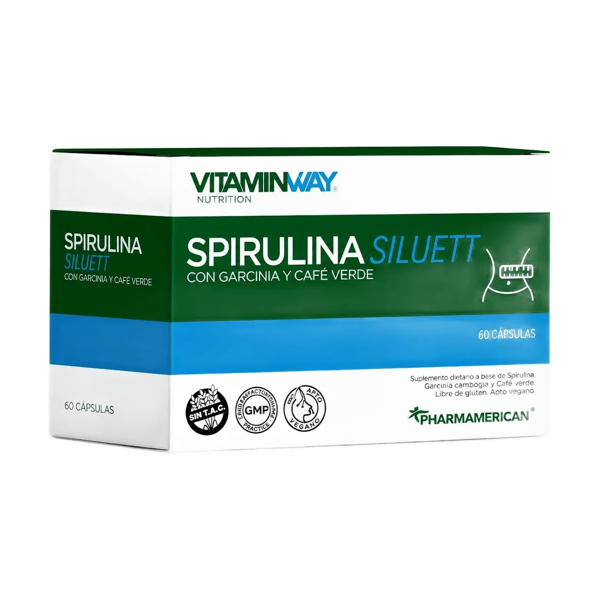 Vitamin Way - Spirulina siluett x 60 cap