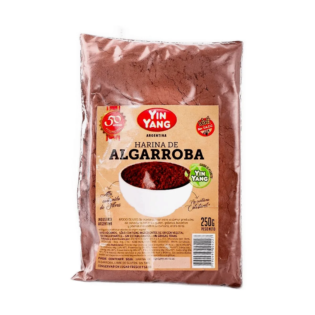 Yin Yang - Harina de algarroba x 250 gr