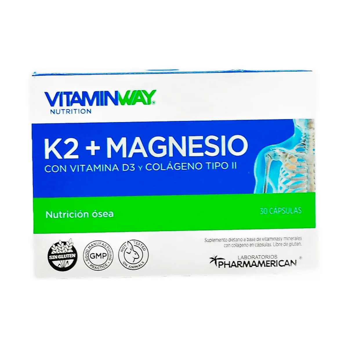 Vitamin Way - K2 + magnesio x 30 cap