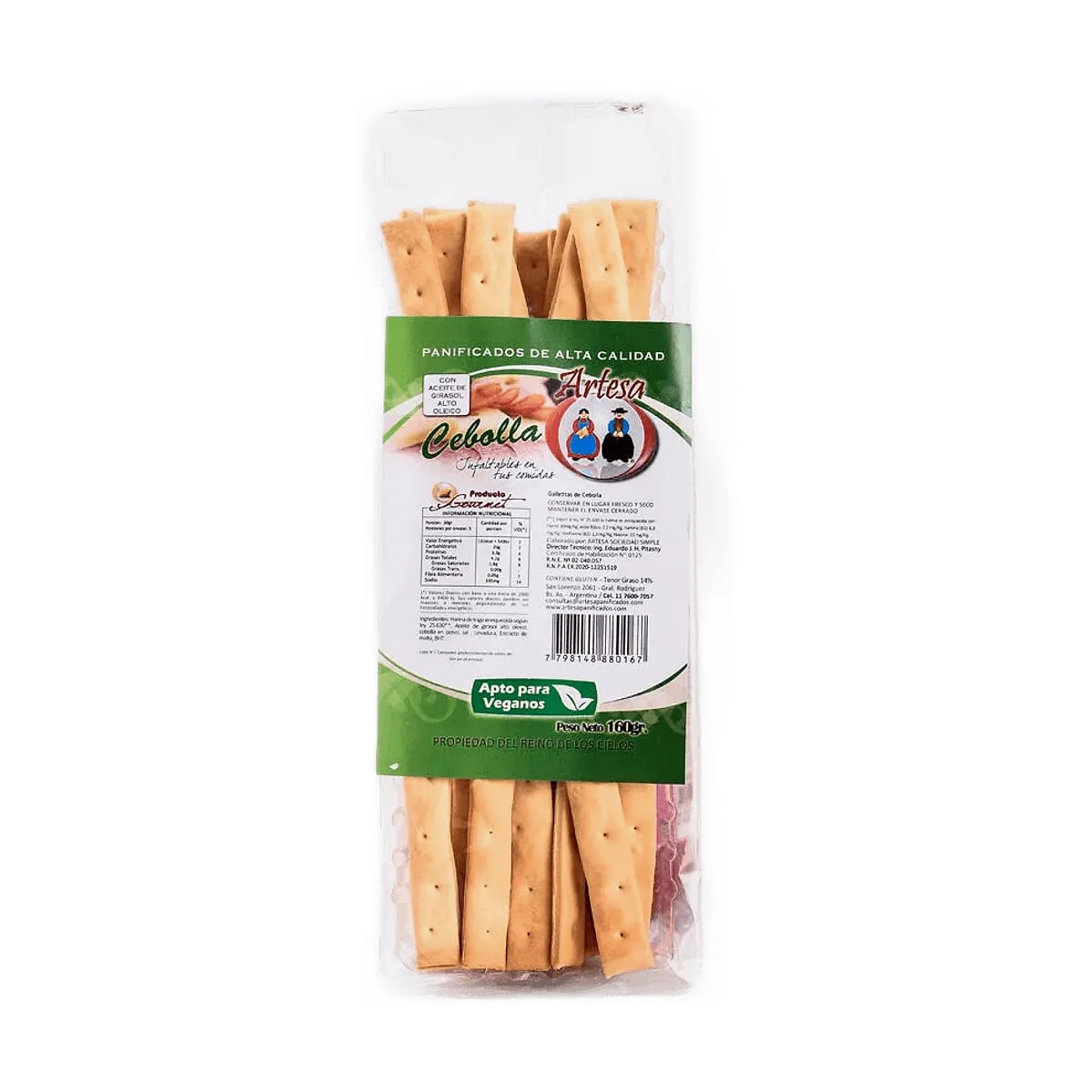 Artesa - Talitas de cebolla x 160 gr