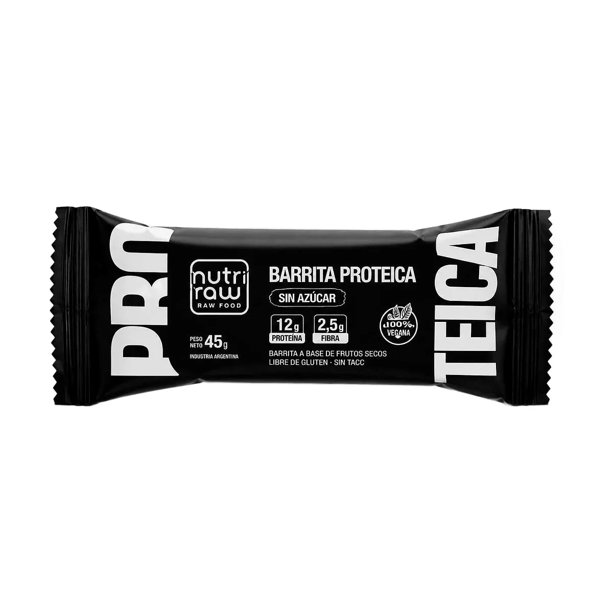 Nutri Raw - Barra proteica sin azucar x 45 gr