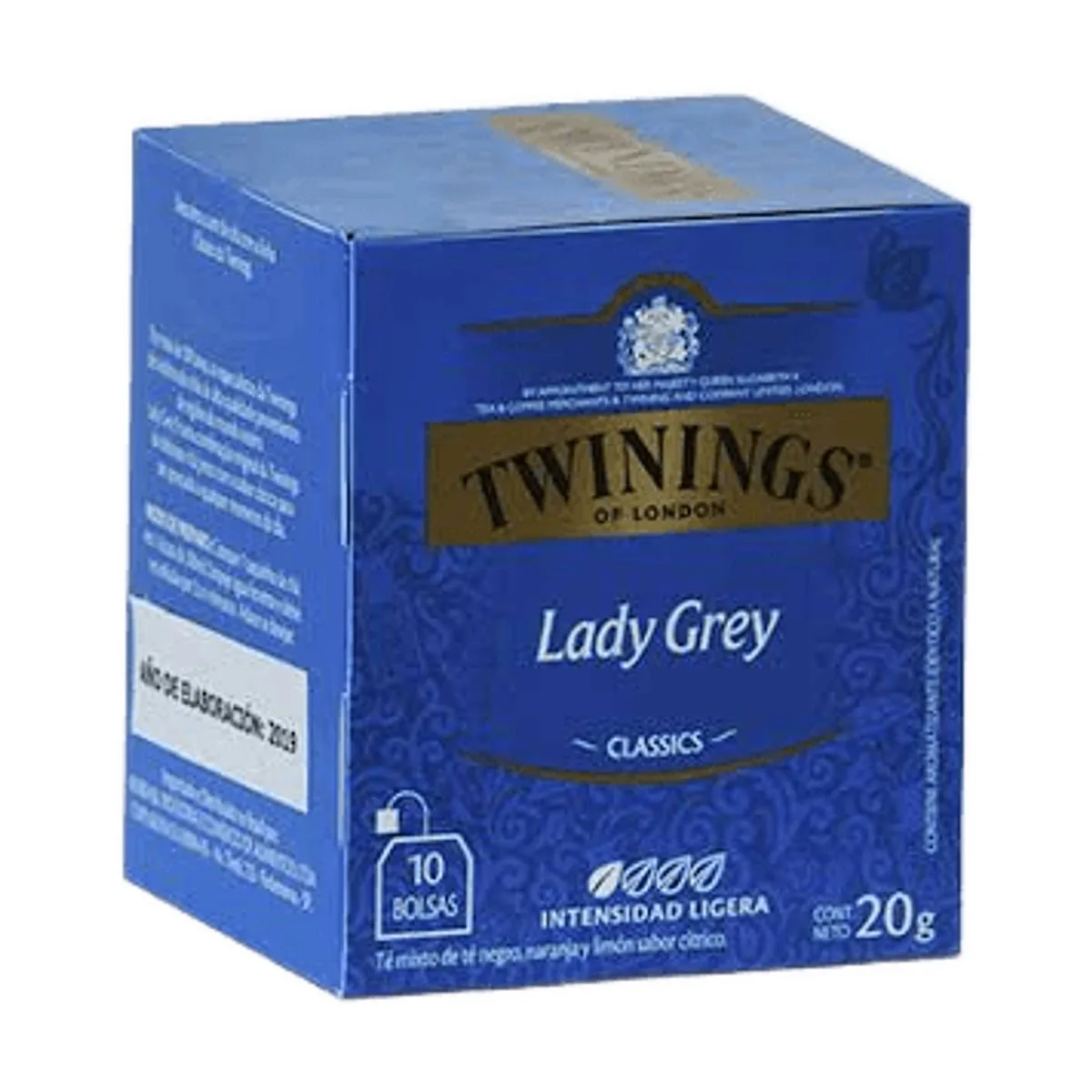 Twinings - Te lady grey x 10 saq