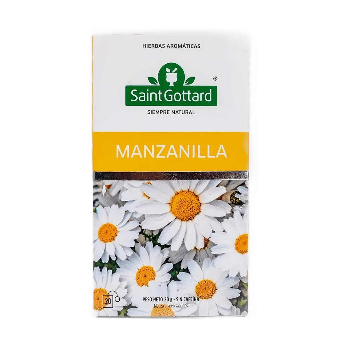Saint Gottard - Té de manzanilla x 20 saq
