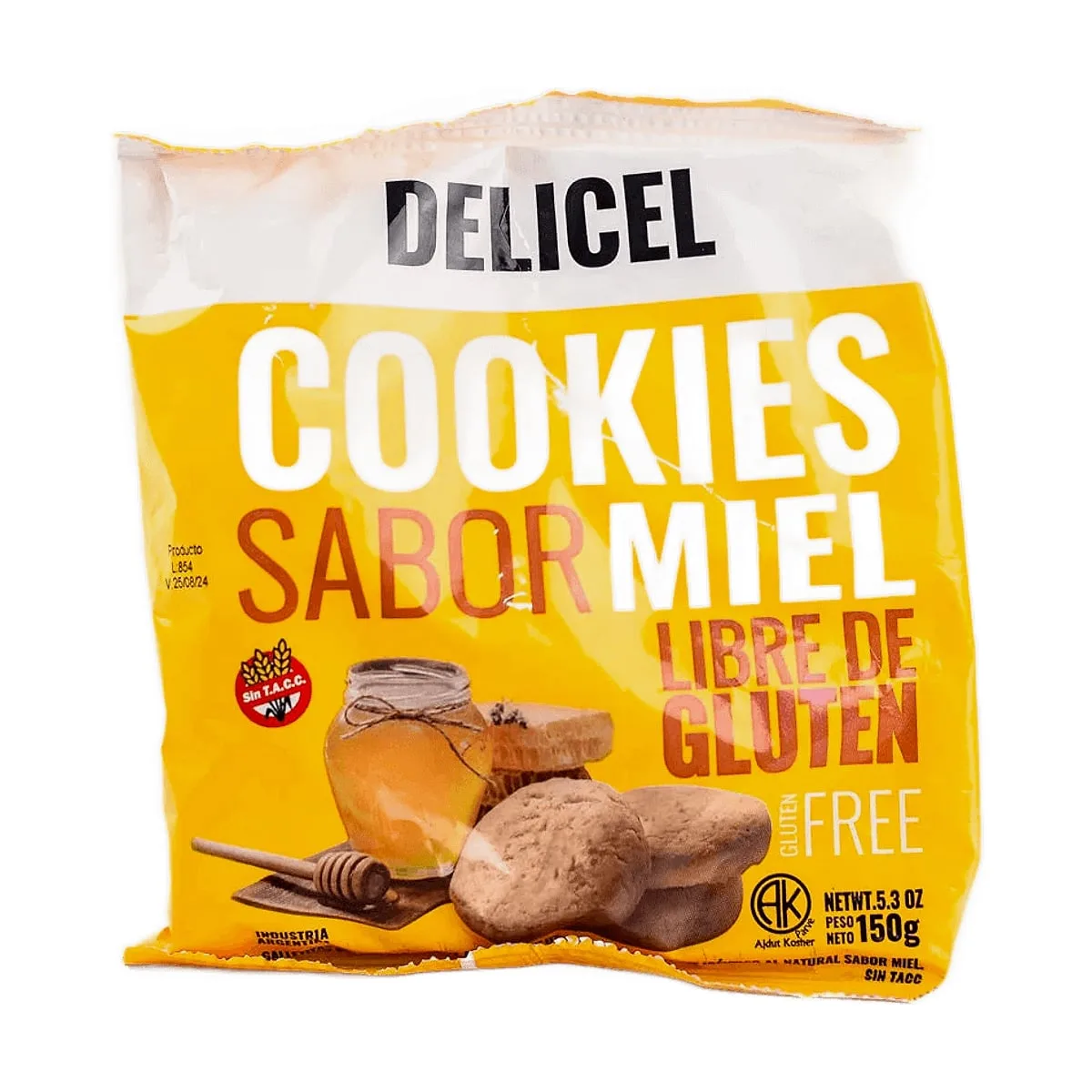 Delicel - Galletitas dulces sabor miel x 200 gr