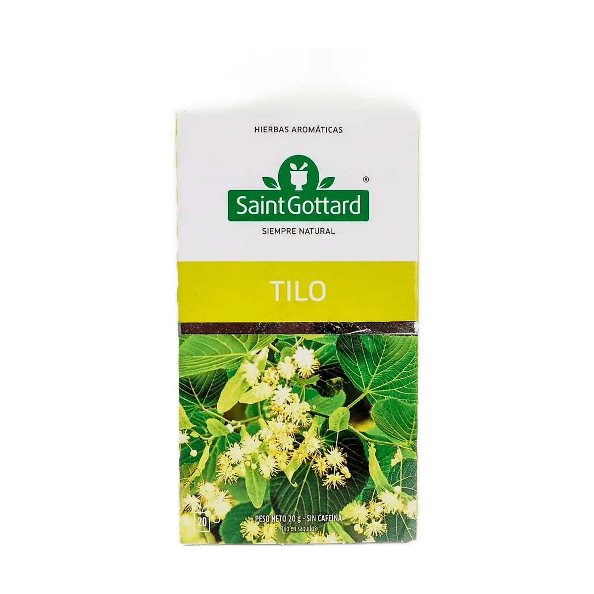 Saint Gottard - Té de tilo x 20 saq
