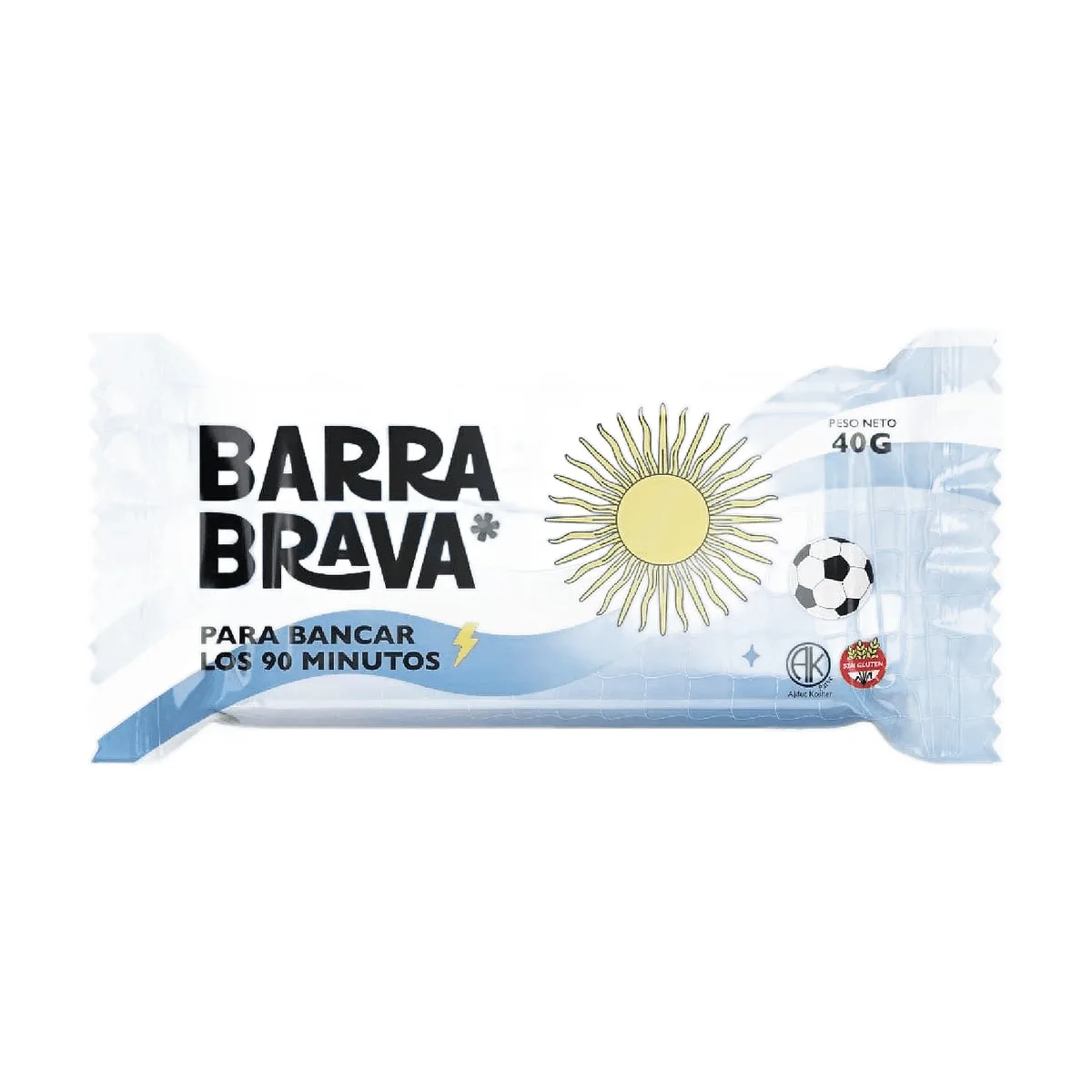 Brava - Barra de datiles, castañas de caju y cacao x 40 gr