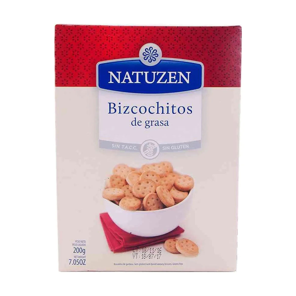 Natuzen - Bizcochitos de grasa x 200 gr