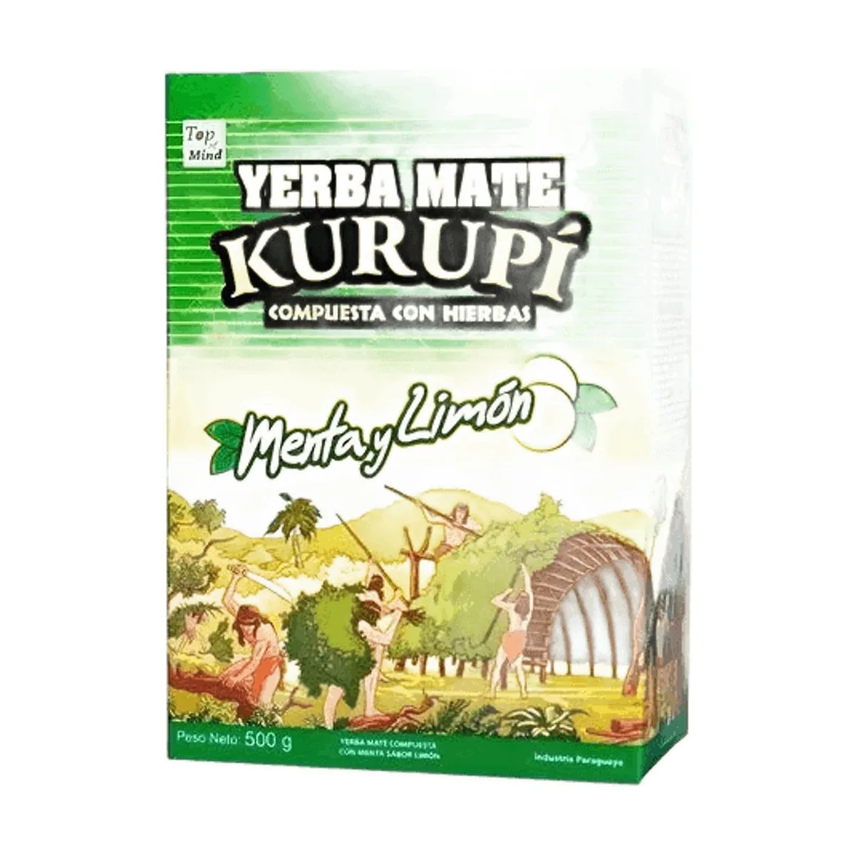 Kurupi - Yerba mate menta y limon x 500 gr
