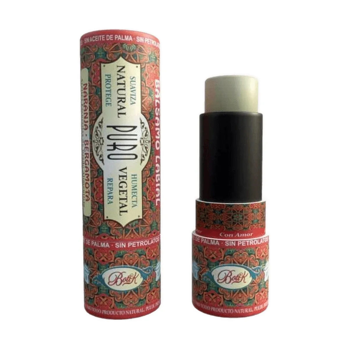 Botik - Balsamo labial de naranja y bergamota x 5 gr