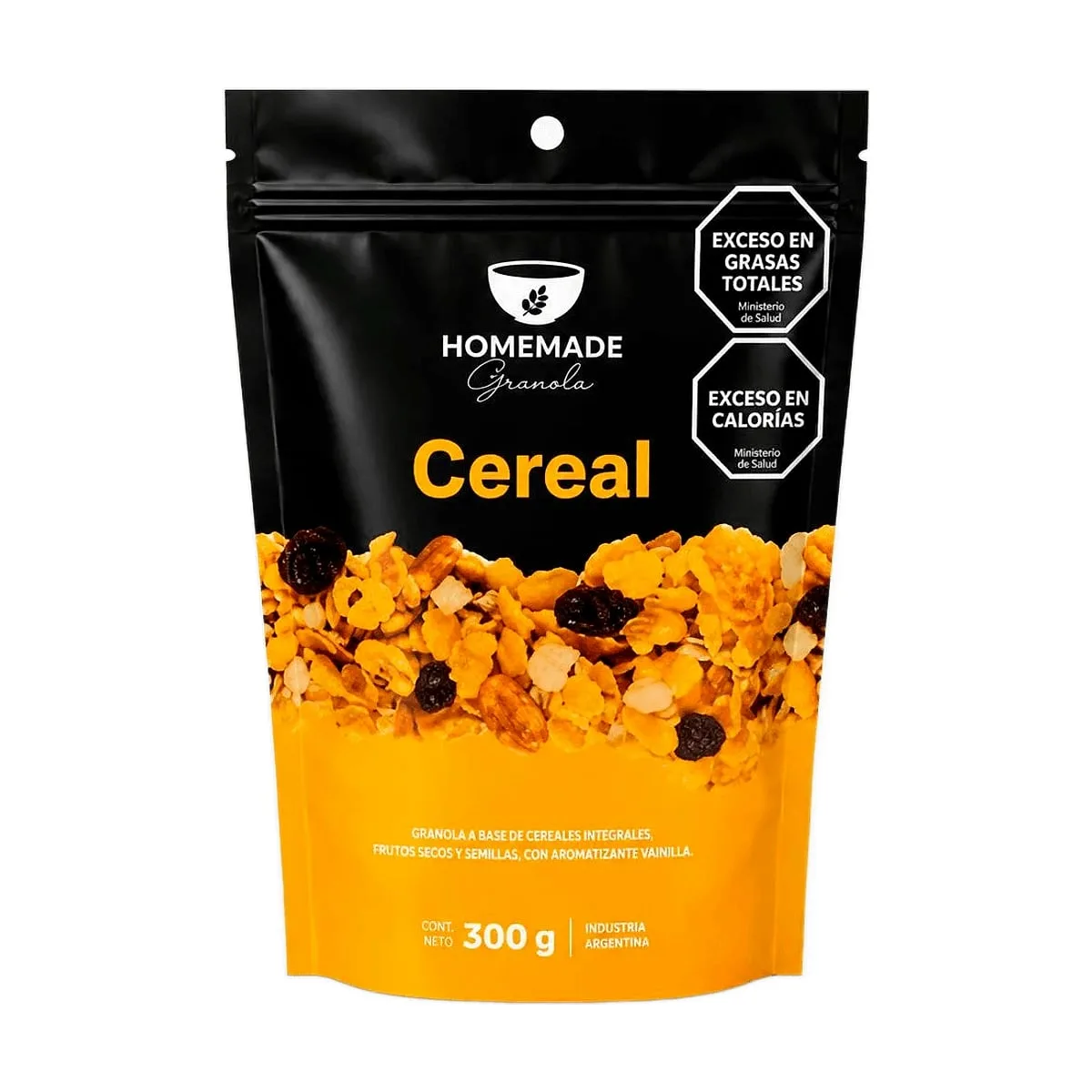 Homemade - Granola cereal crunch x 300 gr