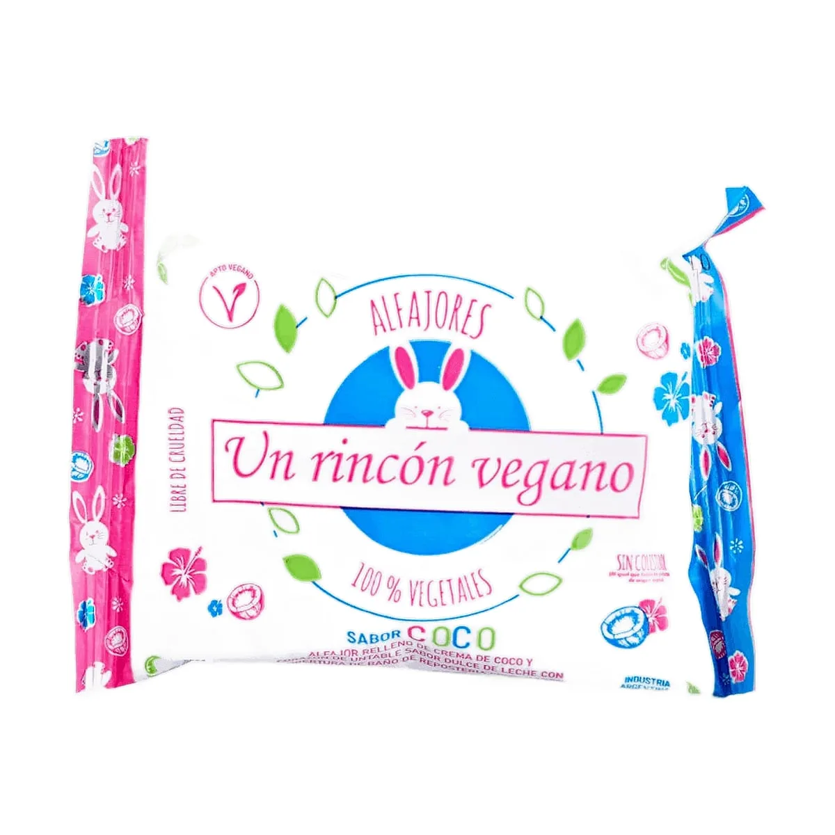 Un Rincon Vegano - Alfajor sabor coco x 80 gr