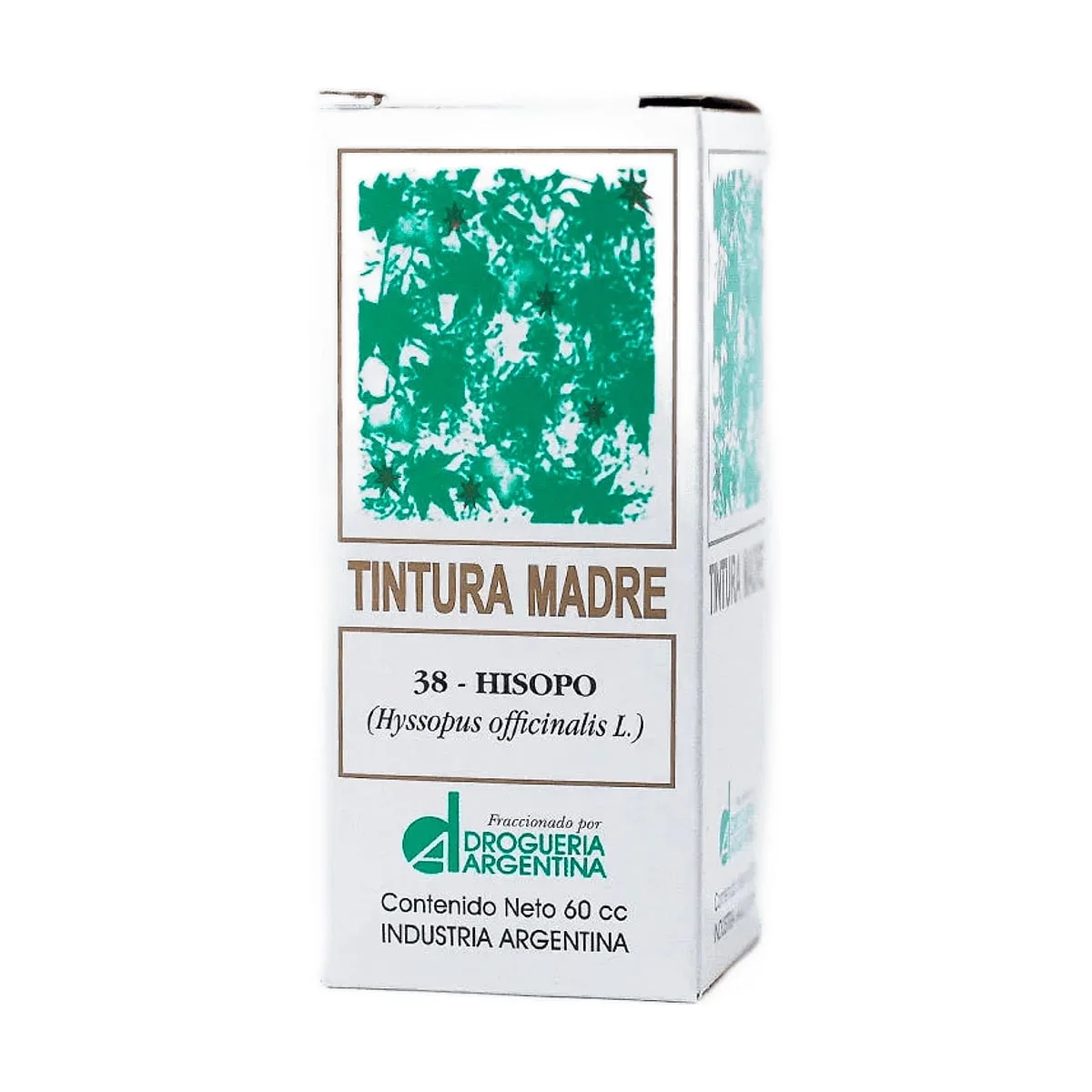 Drogueria Argentina - Tintura madre hisopo x 60 cc