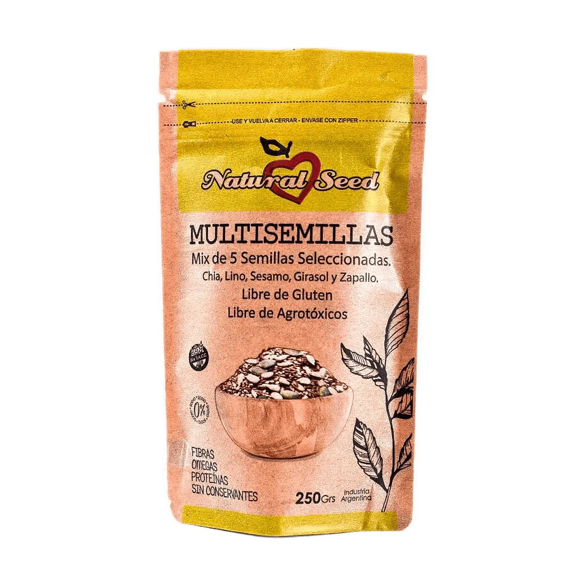 Natural Seed - Mix de multisemillas x 250 gr