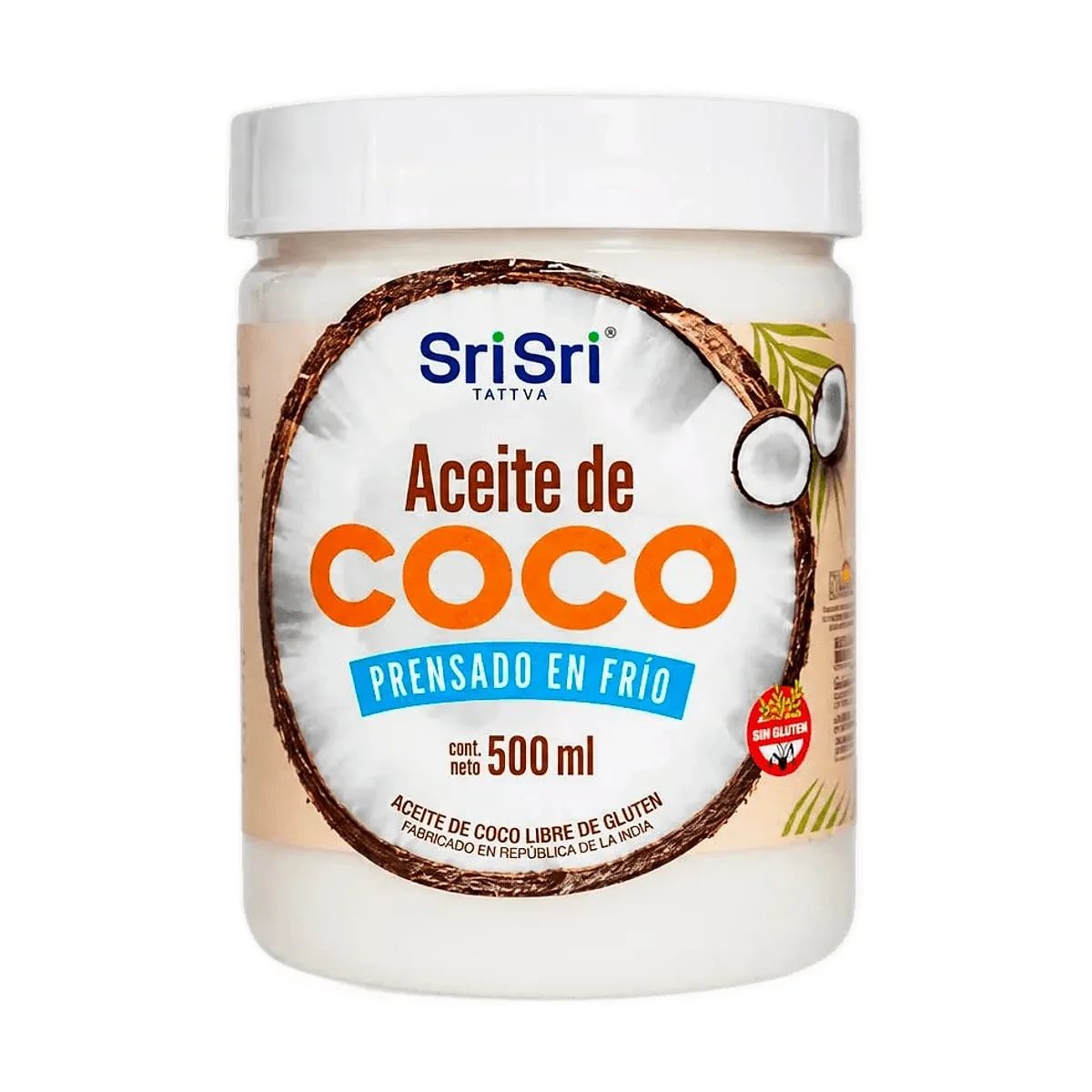 Sri Sri - Aceite de coco virgen x 500 cc