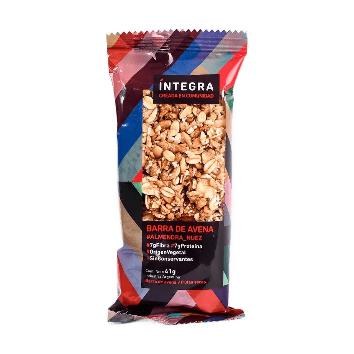 Integra - Barrita de almendra y nuez 10 u x 41 gr