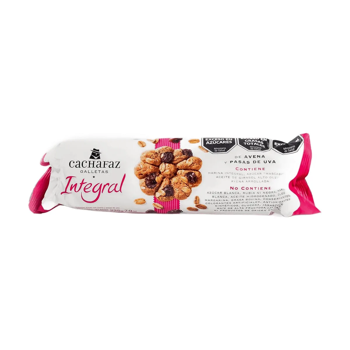 Cachafaz - Galletitas de avena y pasas de uva x 225 gr
