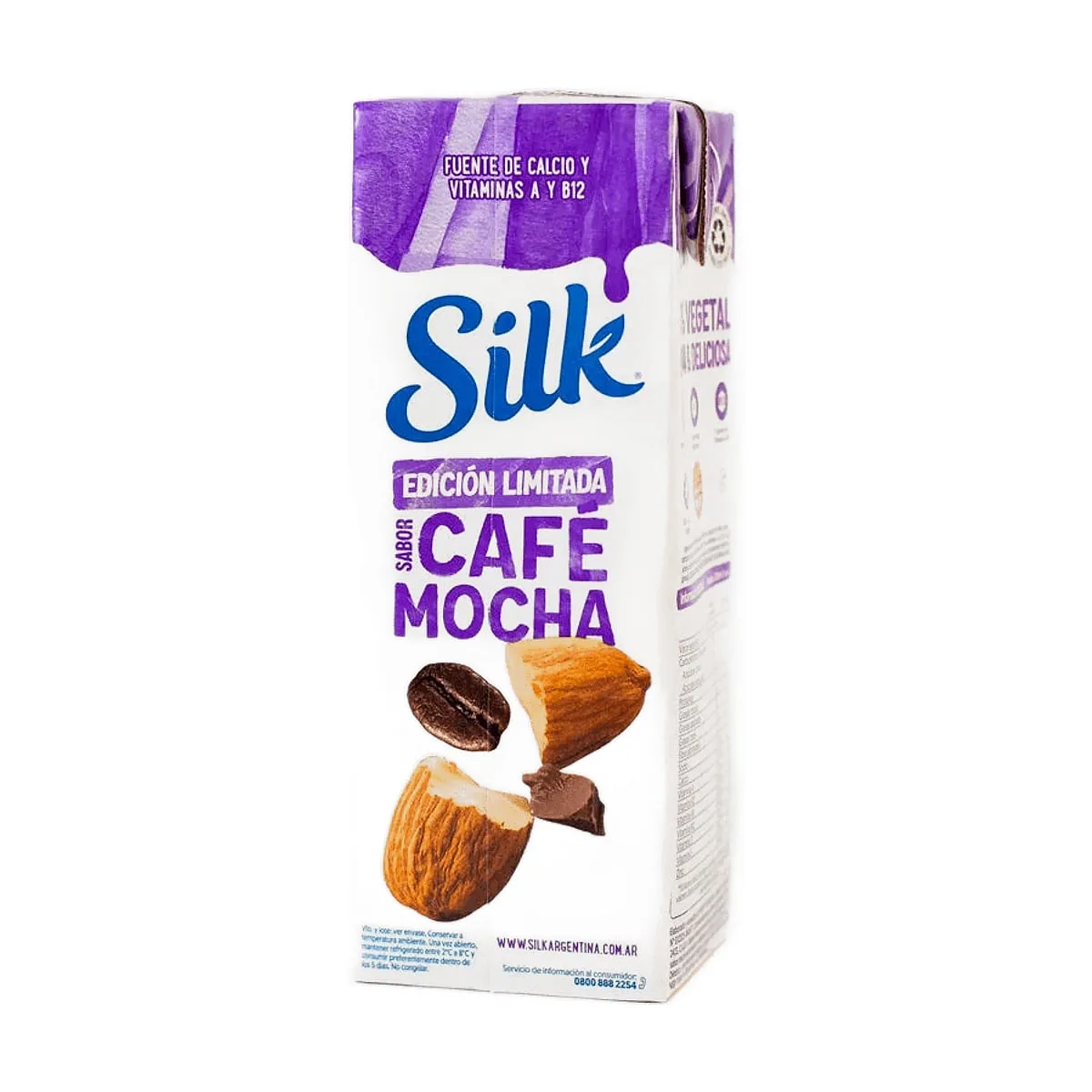 Silk - Leche de almendras sabor cafe mocha x 1 lt
