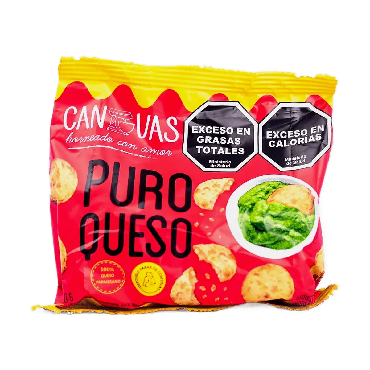 Canvas - Galletitas sabor queso puro x 135 gr