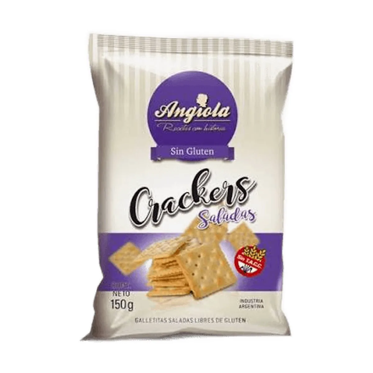 Angiola - Crackers clásicas x 150 gr