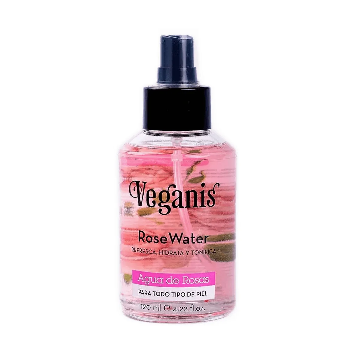 Veganis - Agua de rosas x 120 ml