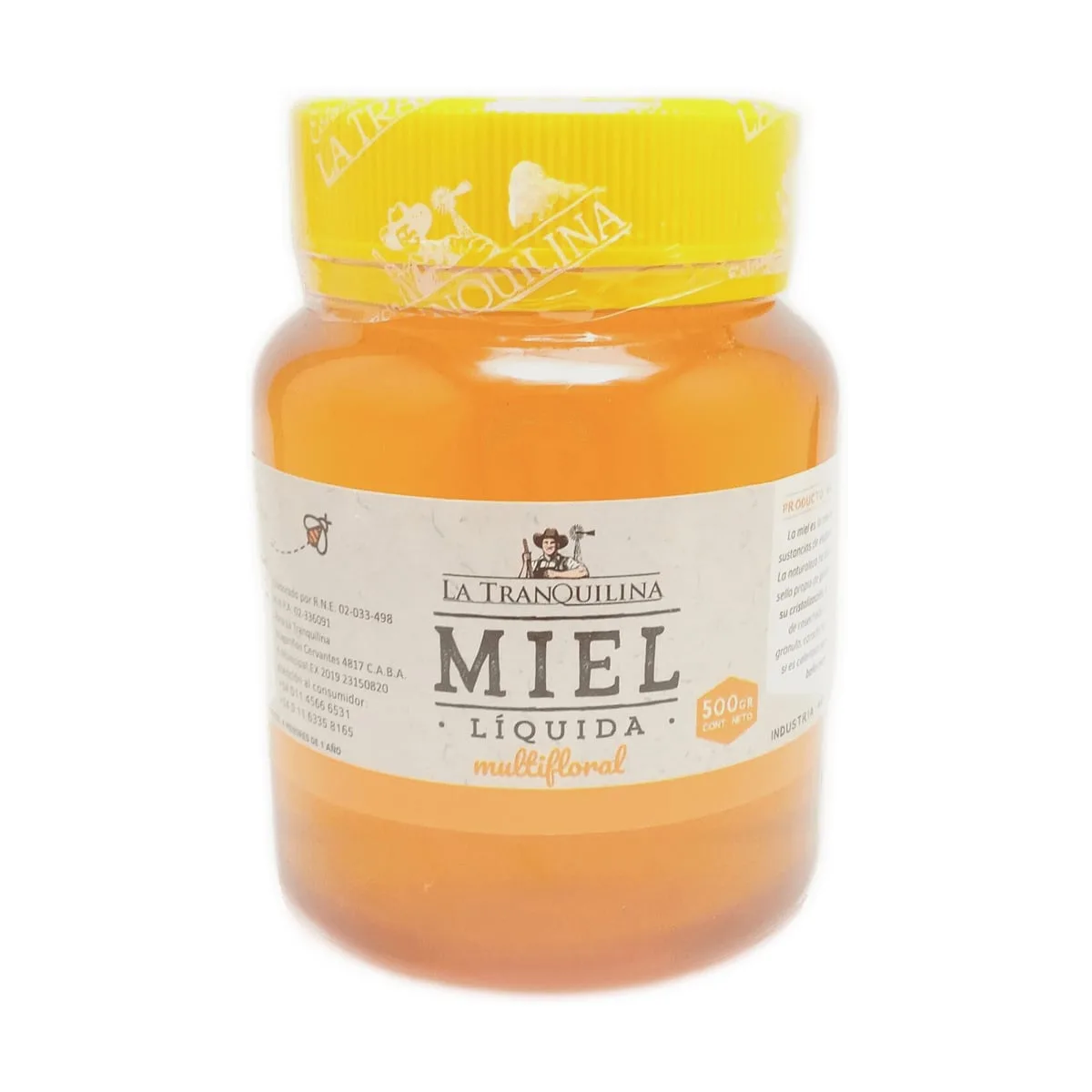 La Tranquilina - Miel liquida x 500 gr