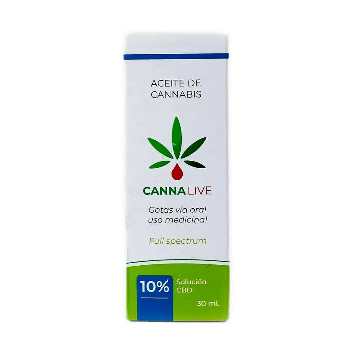 Cannalive - Aceite de cannabis 10% cbd
