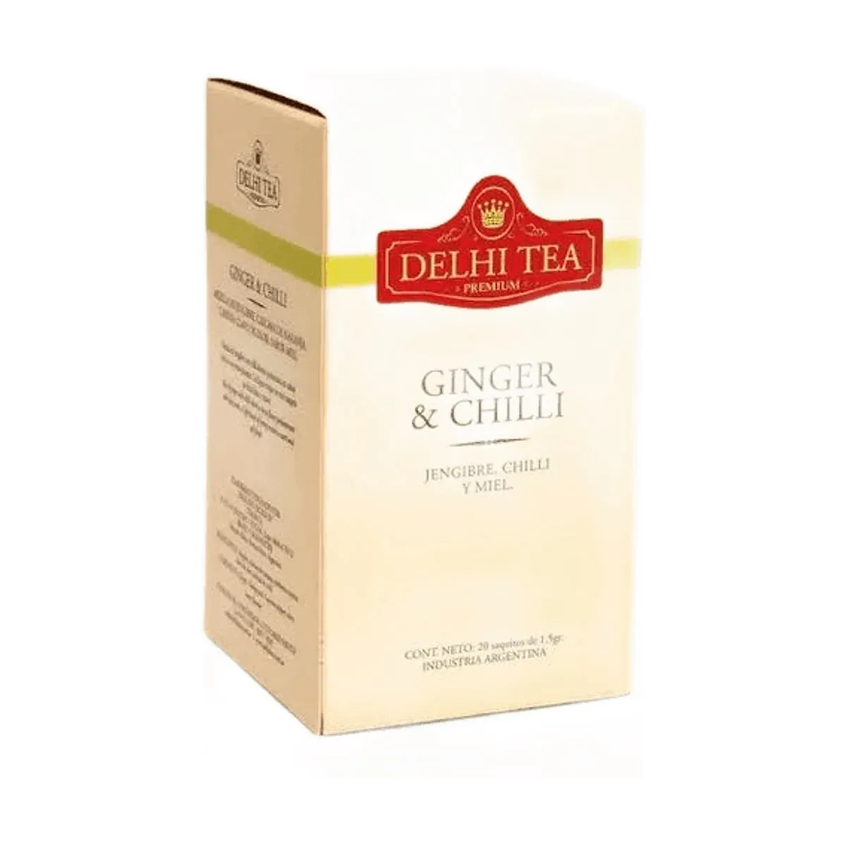 Delhi Tea - Ginger & chilli x 20 saq