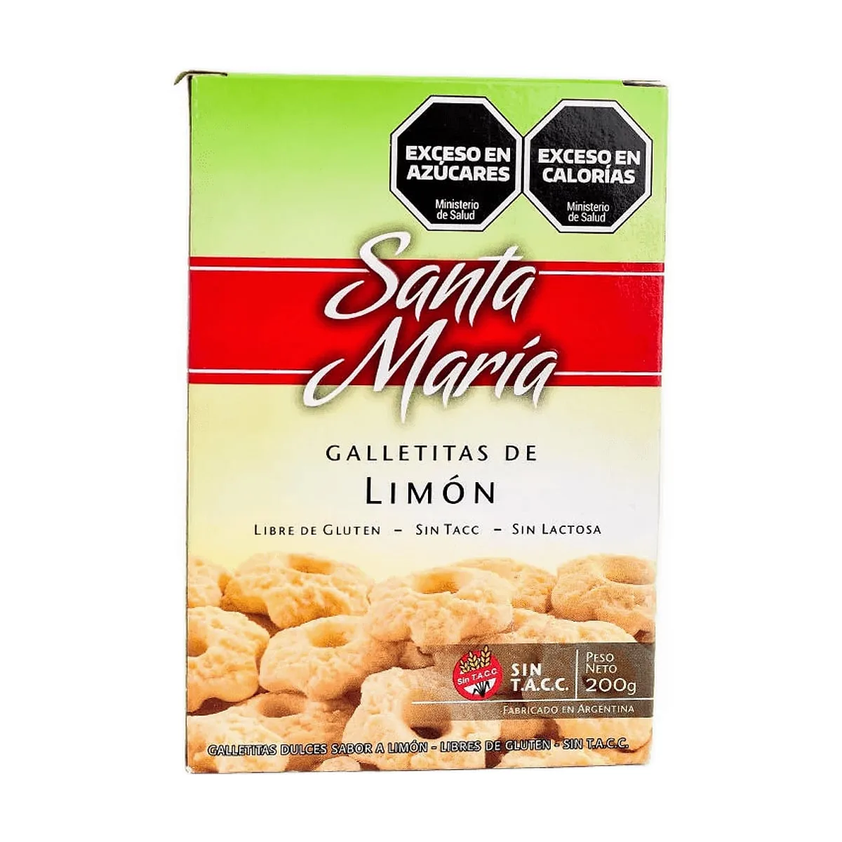 Santa Maria - Galletitas de limón x 200 gr