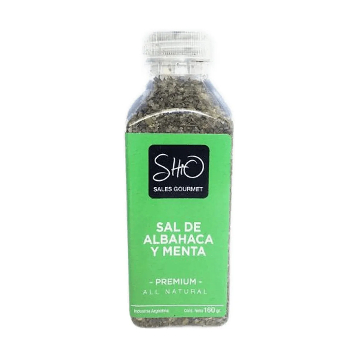 Shio - Sal de albahaca y menta x 160 gr