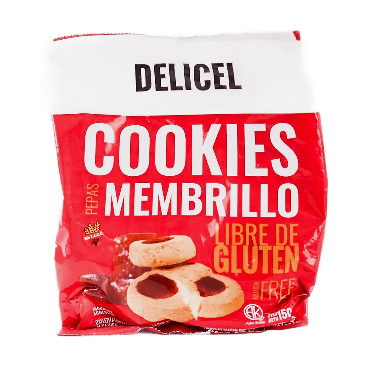 Delicel - Pepas de membrillo x 200 gr