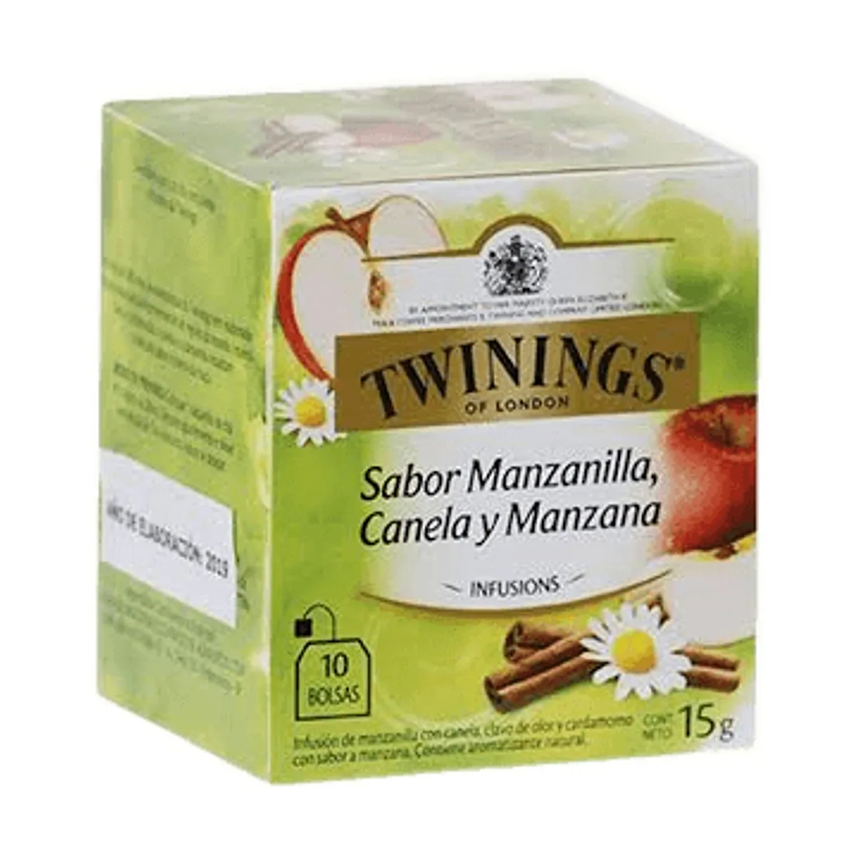 Twinings - Te con sabor manzanilla canela y manzana x 10 saq