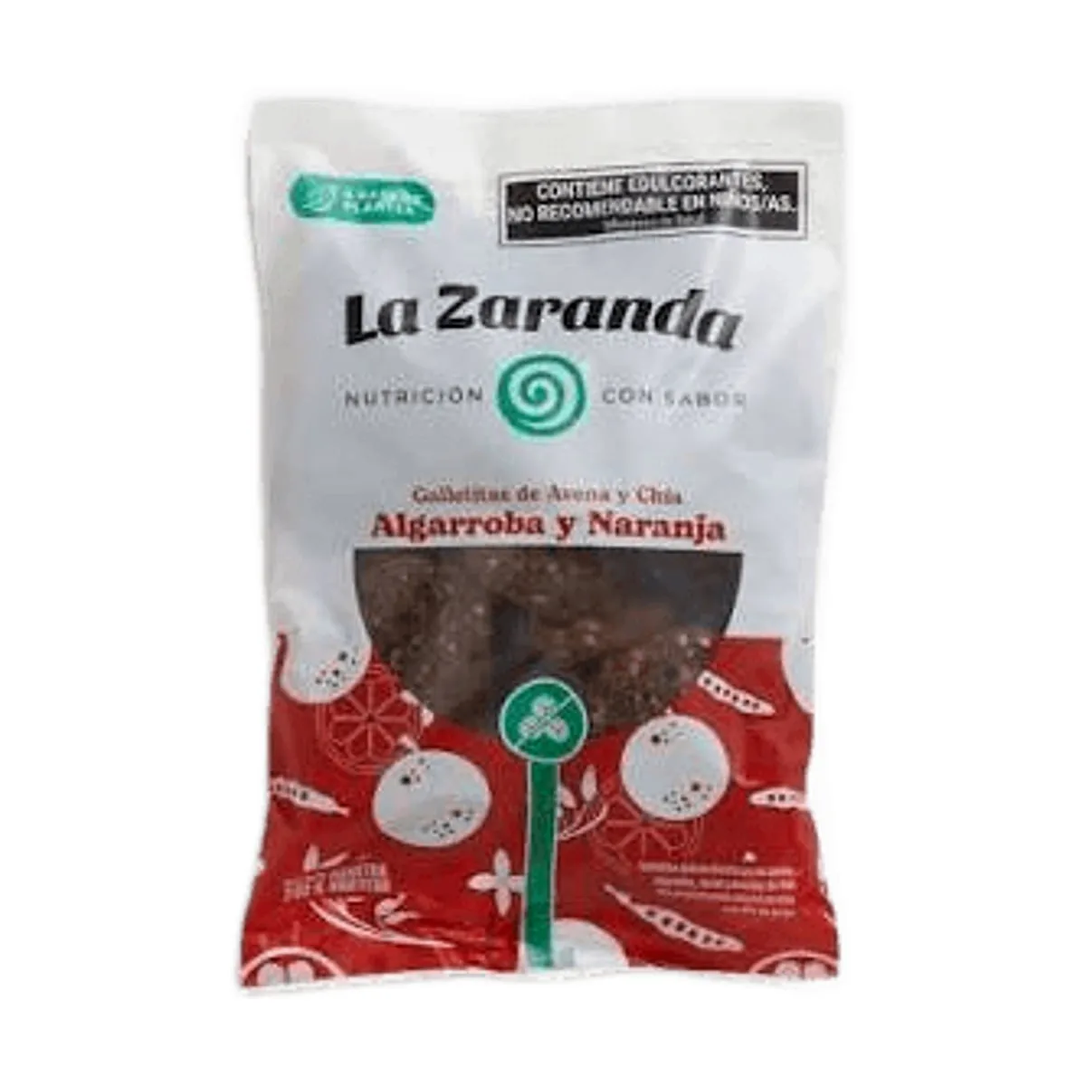 La Zaranda - Galletitas de avena y chía sabor algarroba y naranja s/a x 200 gr