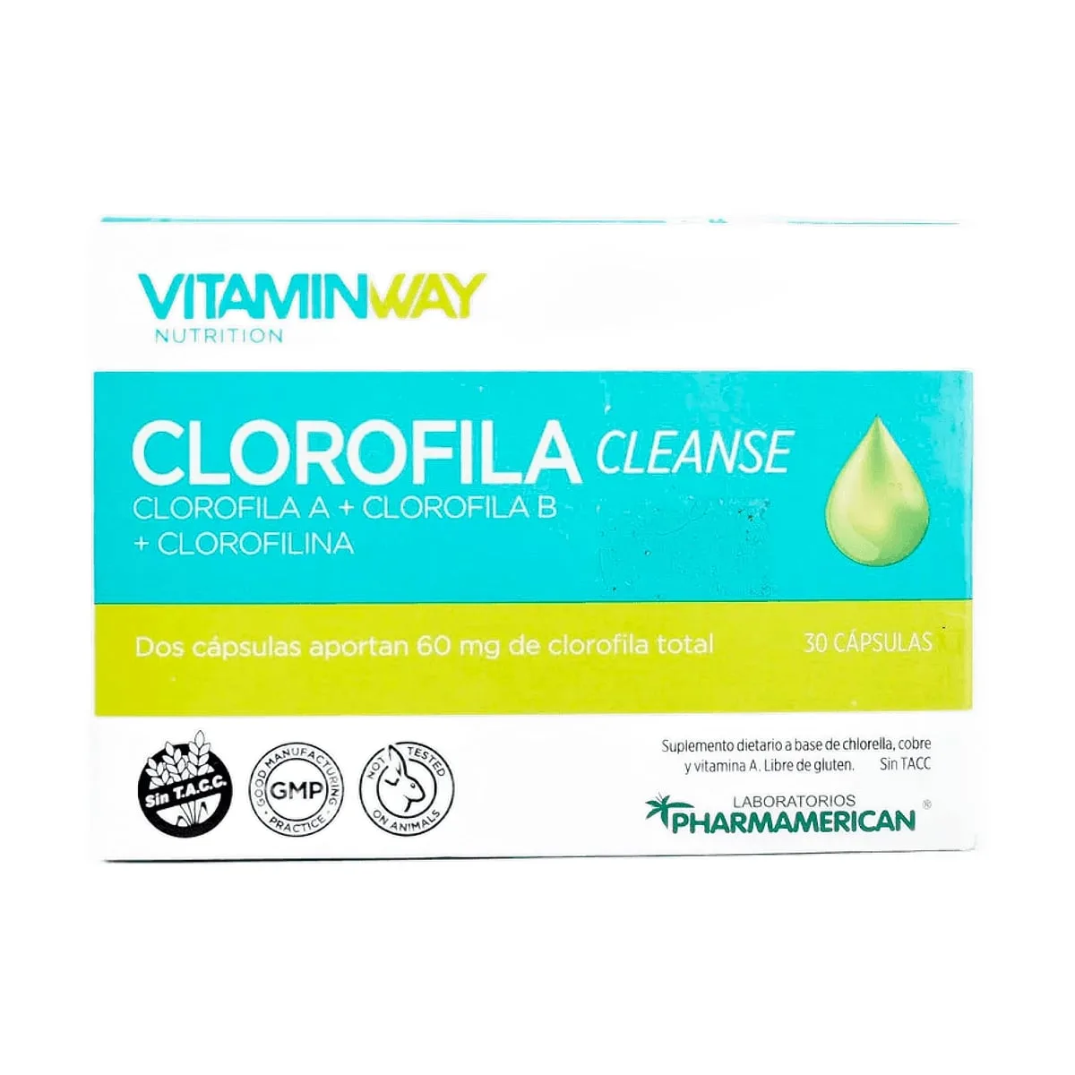 Vitamin Way - Clorofila cleanse x 30 cap